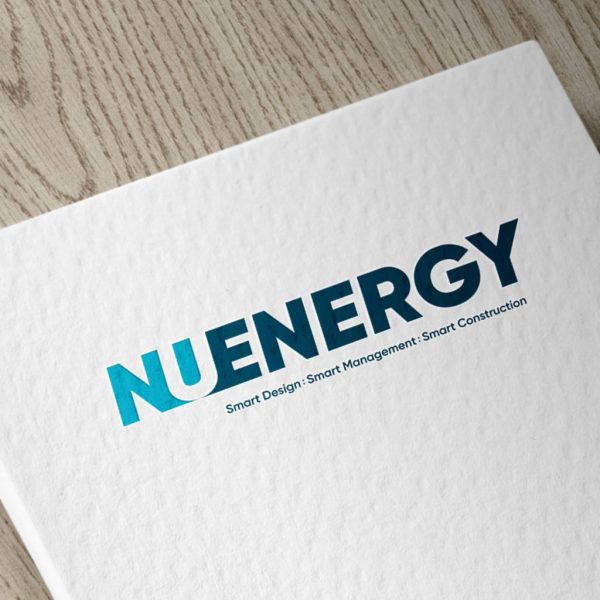 NuEnergy Logo graphic design New Plymouth