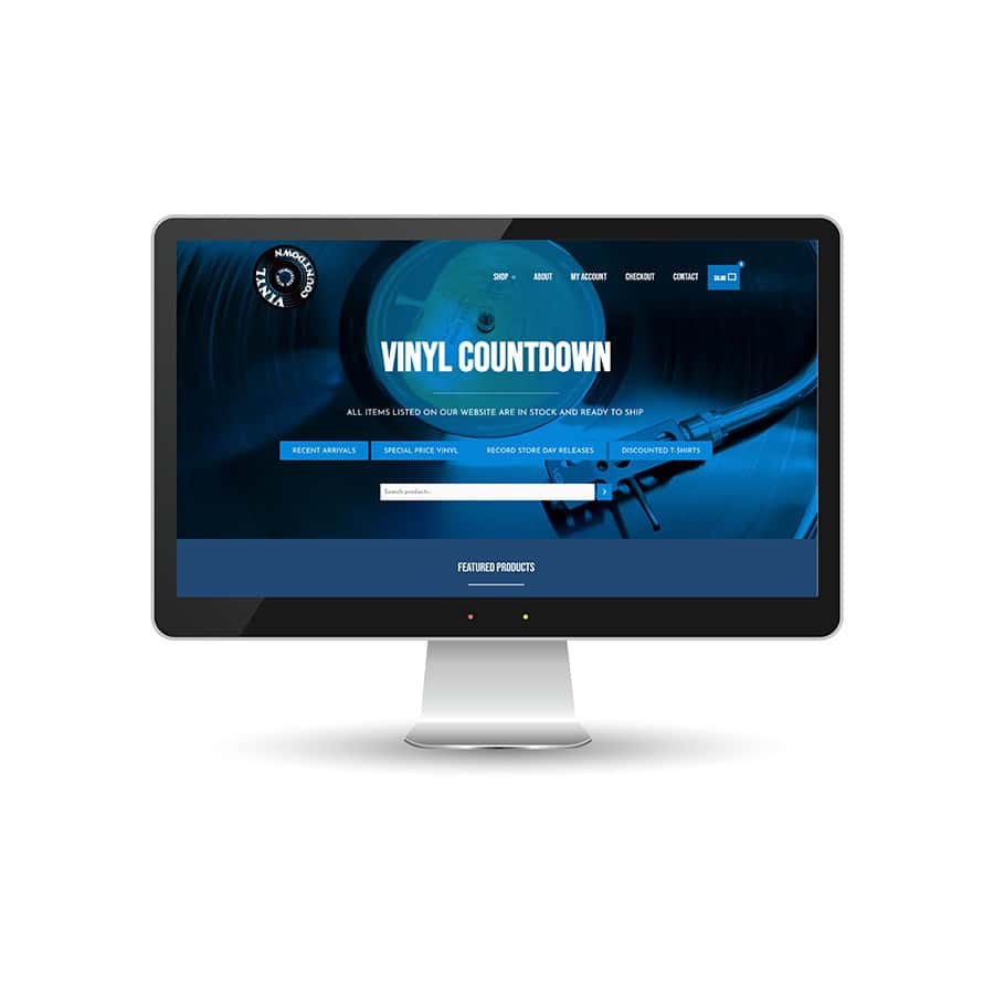 Vinyl Countdown online ecommerce website
