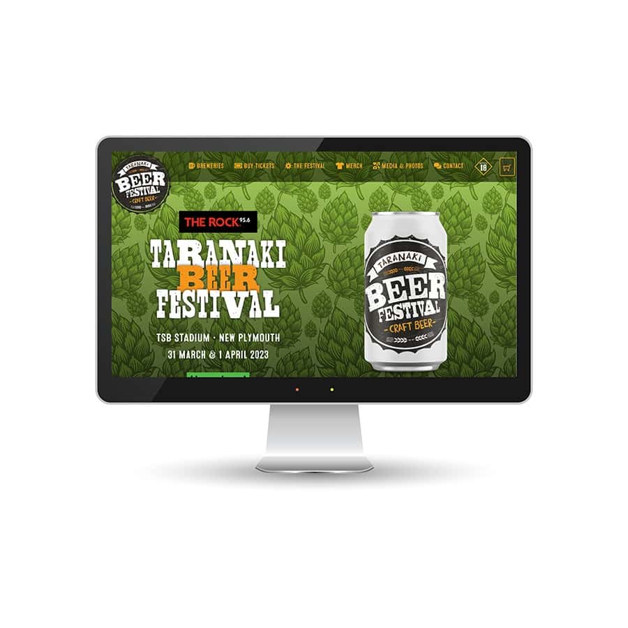Taranaki Beer Festival Website