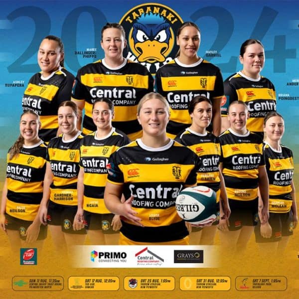 Taranaki Rugby Whio Poster 2024