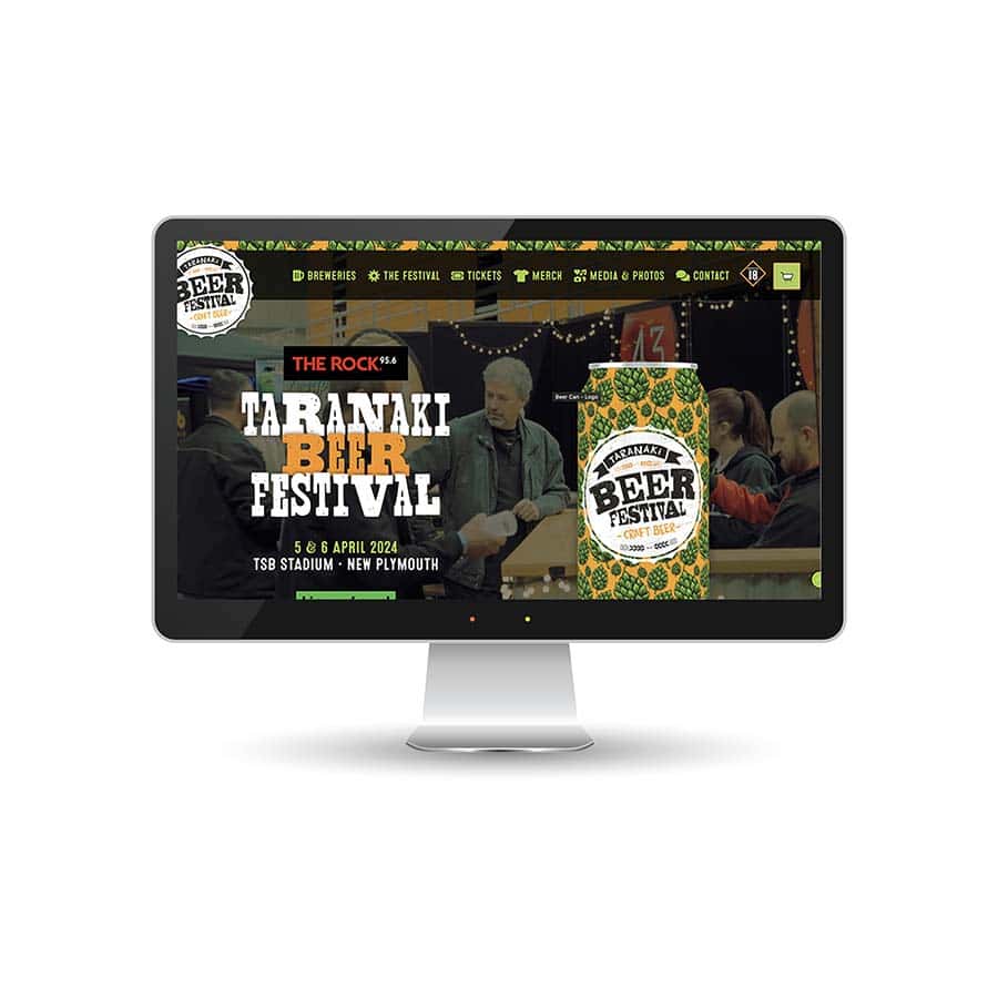 Taranaki Beer Festival website