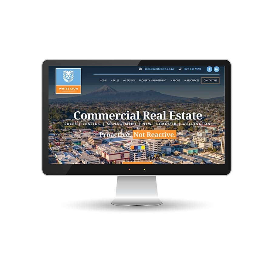 White Lion Commercial Realty Website
